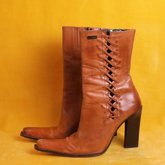 Paulo Brandao Shoes - Vintage Paulo Brandao Leather Booties